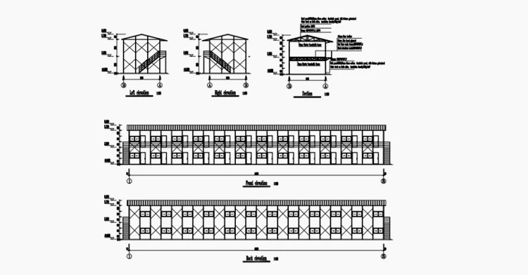 K-type Prefabricated Modular Labor Camp (12)