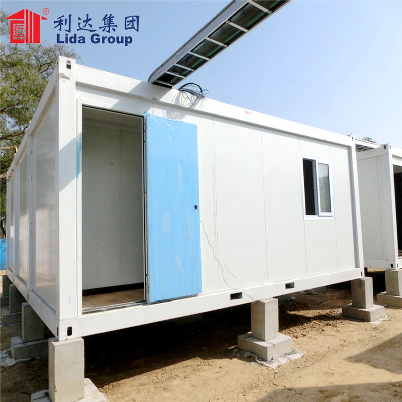 China Flat Pack Container Worker Camp Temporary Modular Construction ...